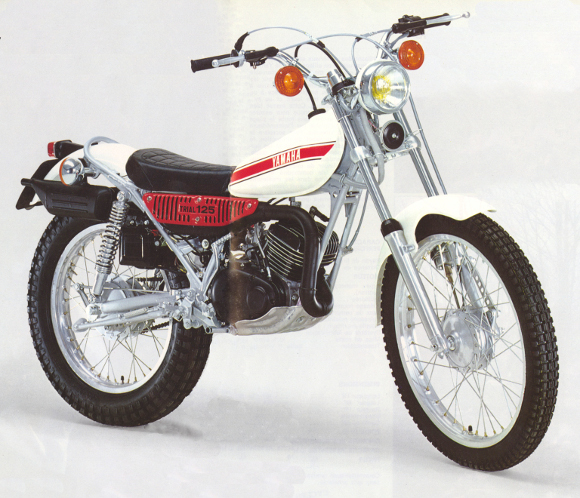 Мотоцикл Yamaha TY 175 1976 фото