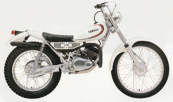 Мотоцикл Yamaha TY 175 1977 фото