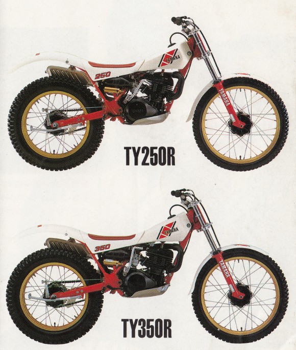 Мотоцикл Yamaha TY 250 1984 фото