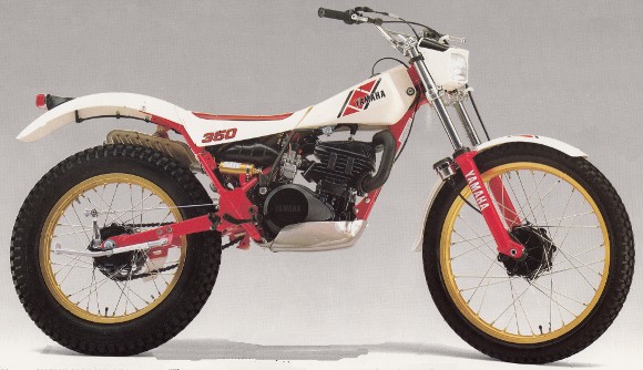 Мотоцикл Yamaha TY 350 1986