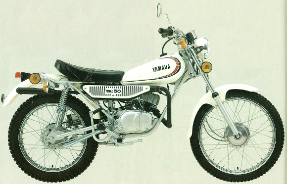Мотоцикл Yamaha TY 50 1976 фото