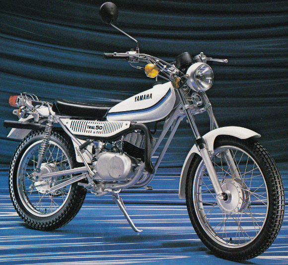 Мотоцикл Yamaha TY 50 1977 фото