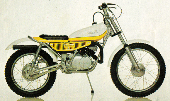 Мотоцикл Yamaha TY 80 MINI 1974 фото