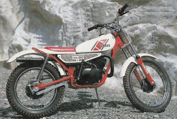 Мотоцикл Yamaha TY 80 MINI 1975