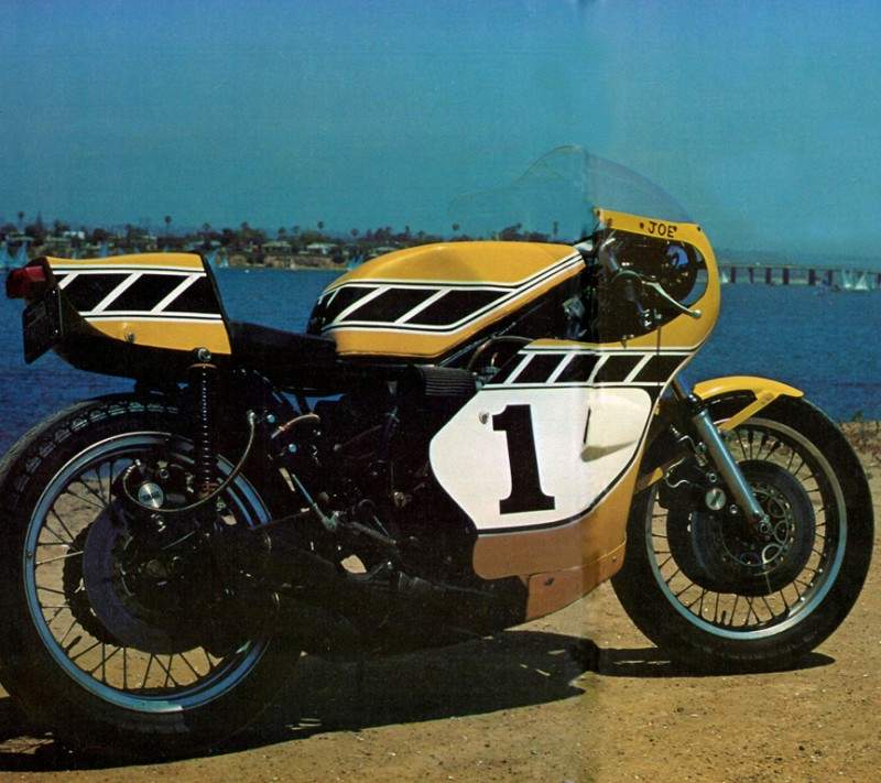 Мотоцикл Yamaha TZ 750 Street Legal 1978 фото