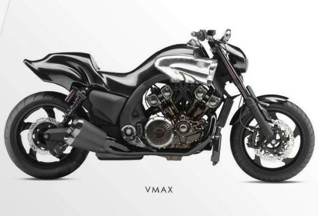 Мотоцикл Yamaha VMX V-Max Concept 2006 фото