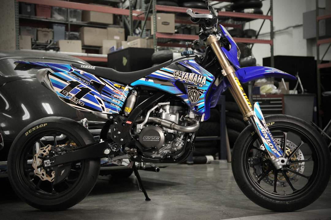 Мотоцикл Yamaha WR 450F Ben Spies Custom 2011
