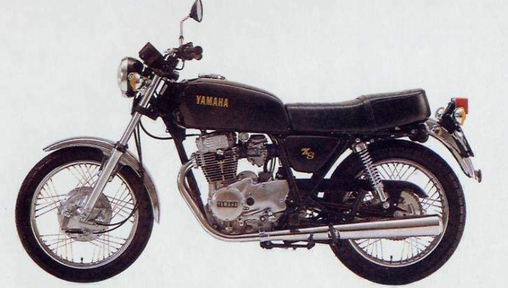 Мотоцикл Yamaha XS 250 1977