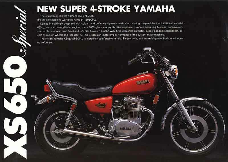 Мотоцикл Yamaha XS 650 Special 1980 фото