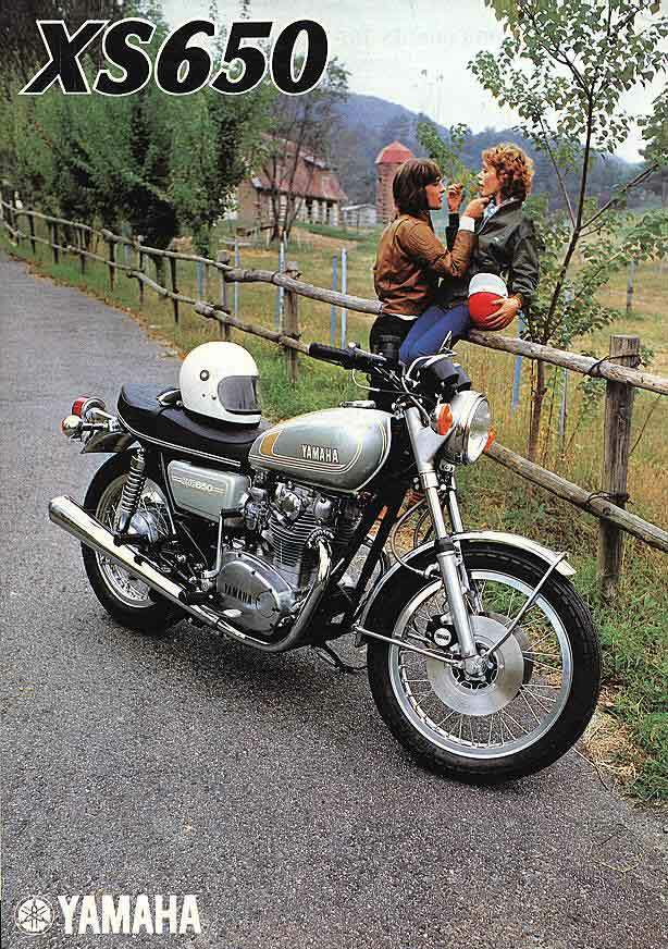 Мотоцикл Yamaha XS 650 1976