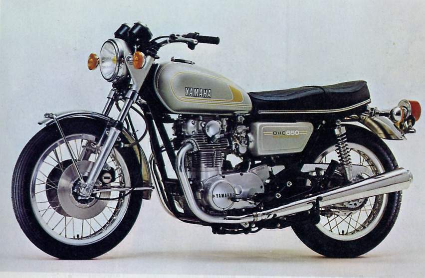 Мотоцикл Yamaha XS 650 1977