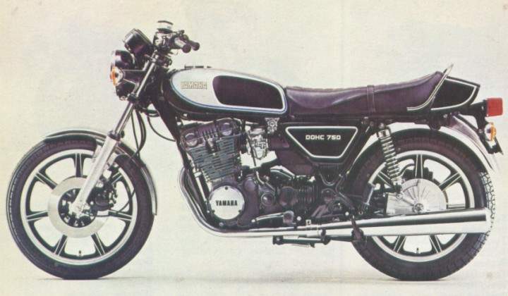 Мотоцикл Yamaha XS 750 2D 1977