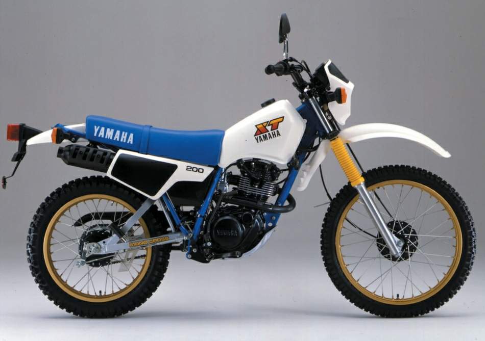 Мотоцикл Yamaha XT 200 1984