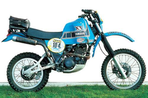 Мотоцикл Yamaha XT 550 Dakar 1982 фото