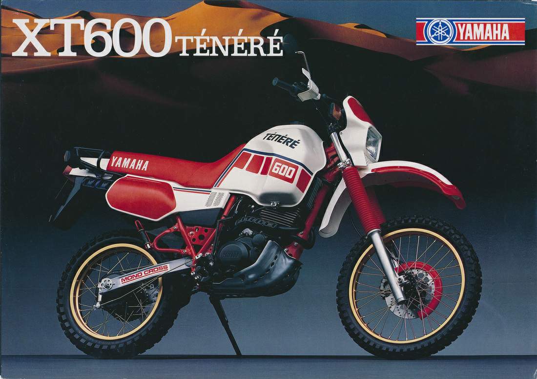 Мотоцикл Yamaha Yamaha XT 600 Tnr 1987 1987