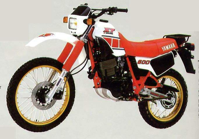 Мотоцикл Yamaha XT 600 1984