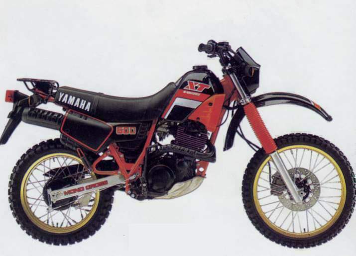 Мотоцикл Yamaha XT 600 1986