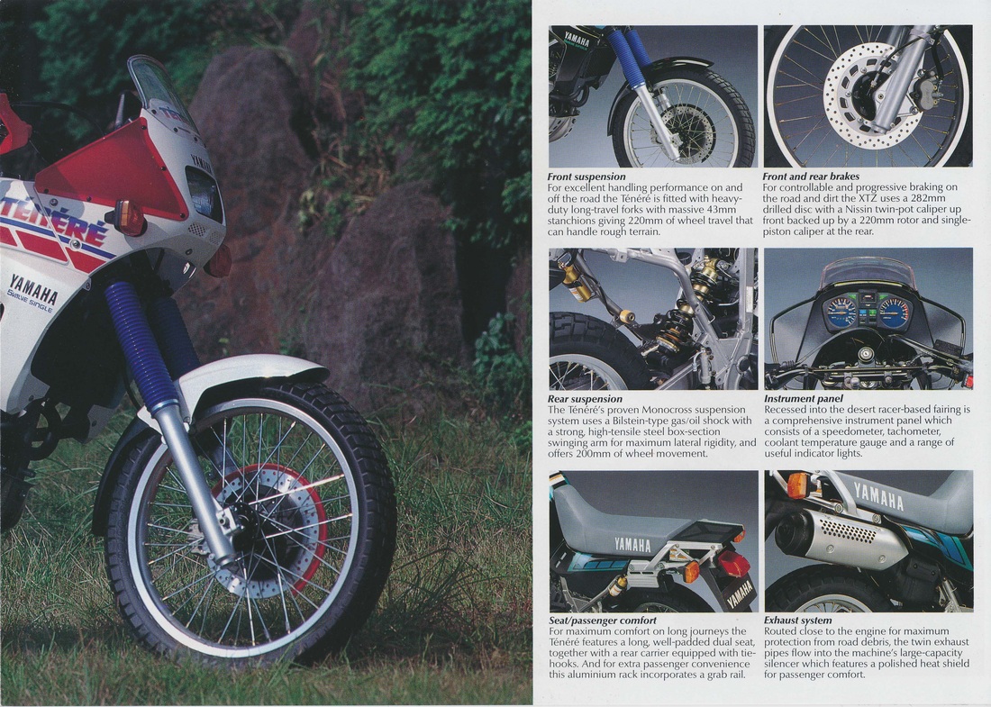 Мотоцикл Yamaha Yamaha XTZ 660 Tnr 1992 1992