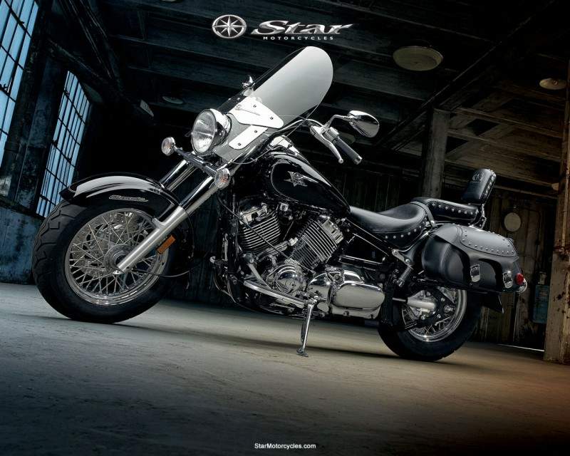 Мотоцикл Yamaha XVS 650V Star Silverado 2011