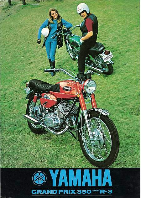 Мотоцикл Yamaha YR-3C 1969