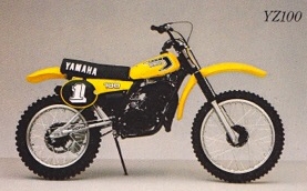 Мотоцикл Yamaha YZ 100 1979