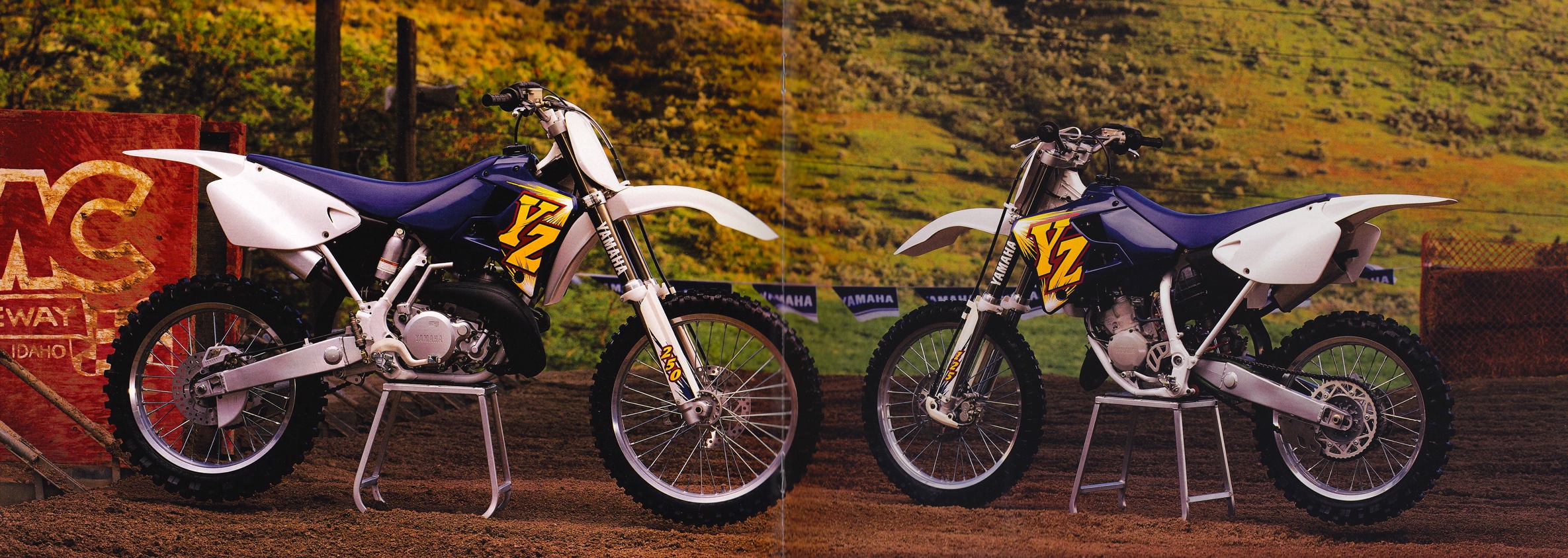 Мотоцикл Yamaha YZ 125 1988