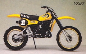 Мотоцикл Yamaha YZ 465 1979