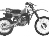 Мотоцикл Honda CR 125 R 1981