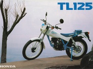 Мотоцикл Honda TL 125 FIELDTRIPPER 1986
