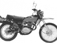 Мотоцикл Honda XL 350 1977