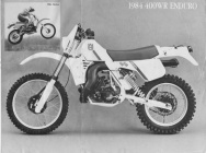 Мотоцикл Husqvarna WR 400 ENDURO 1984
