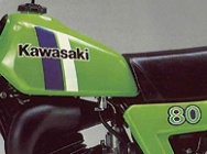 Мотоцикл Kawasaki KX 80 1980 фото 2