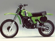 Мотоцикл Kawasaki KX 80 1980 фото 3