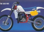 Мотоцикл KTM 500 MX 1985 фото 2