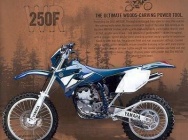 Мотоцикл Yamaha WR 250F 2001 фото 1