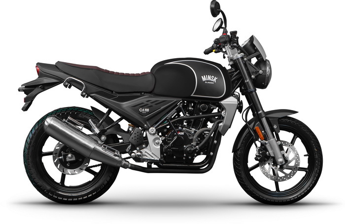 Мотоцикл M1NSK C4 300 Black 2025