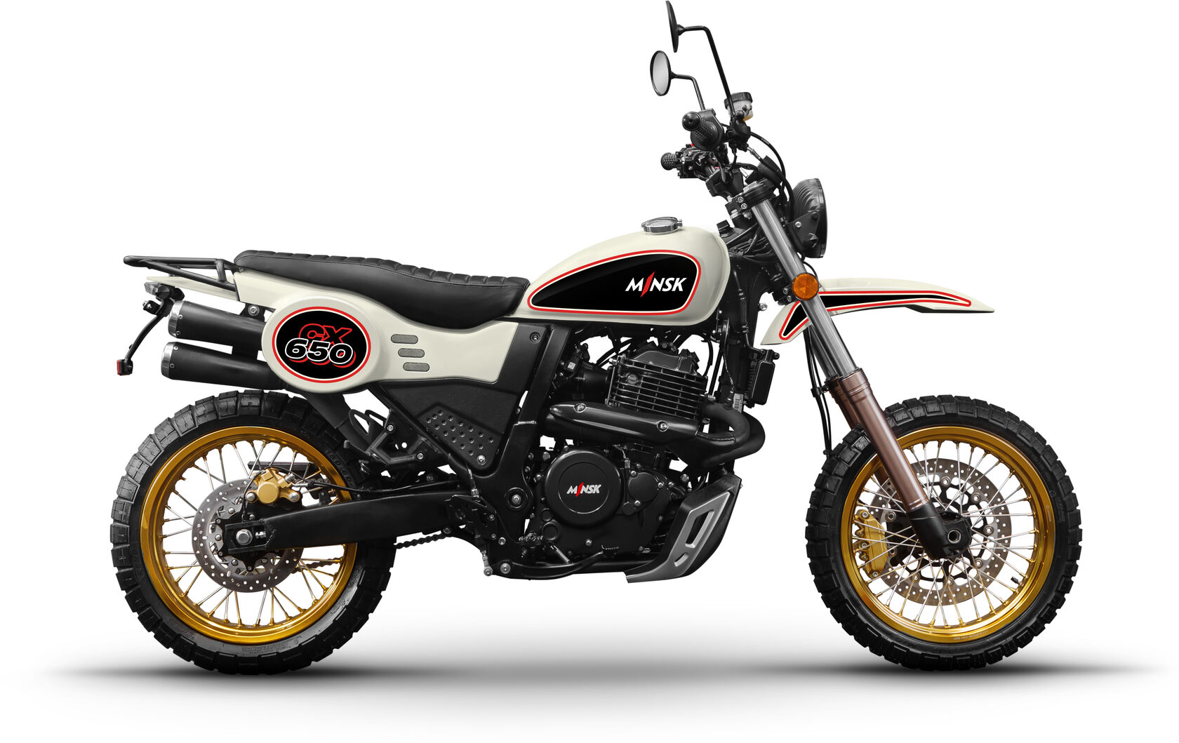 Мотоцикл M1NSK CX 650 Milky 2024 фото