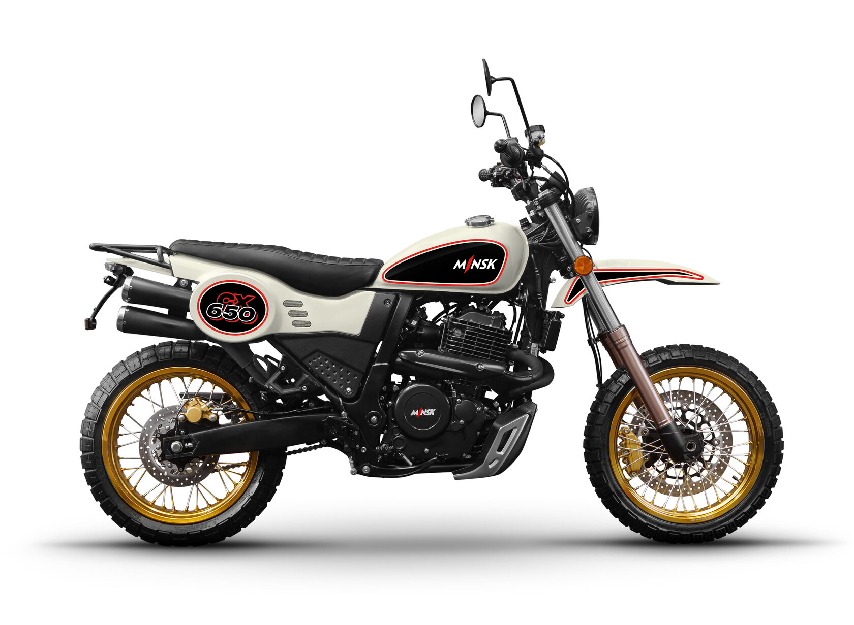 Мотоцикл M1NSK CX 650 Milky 2025 фото