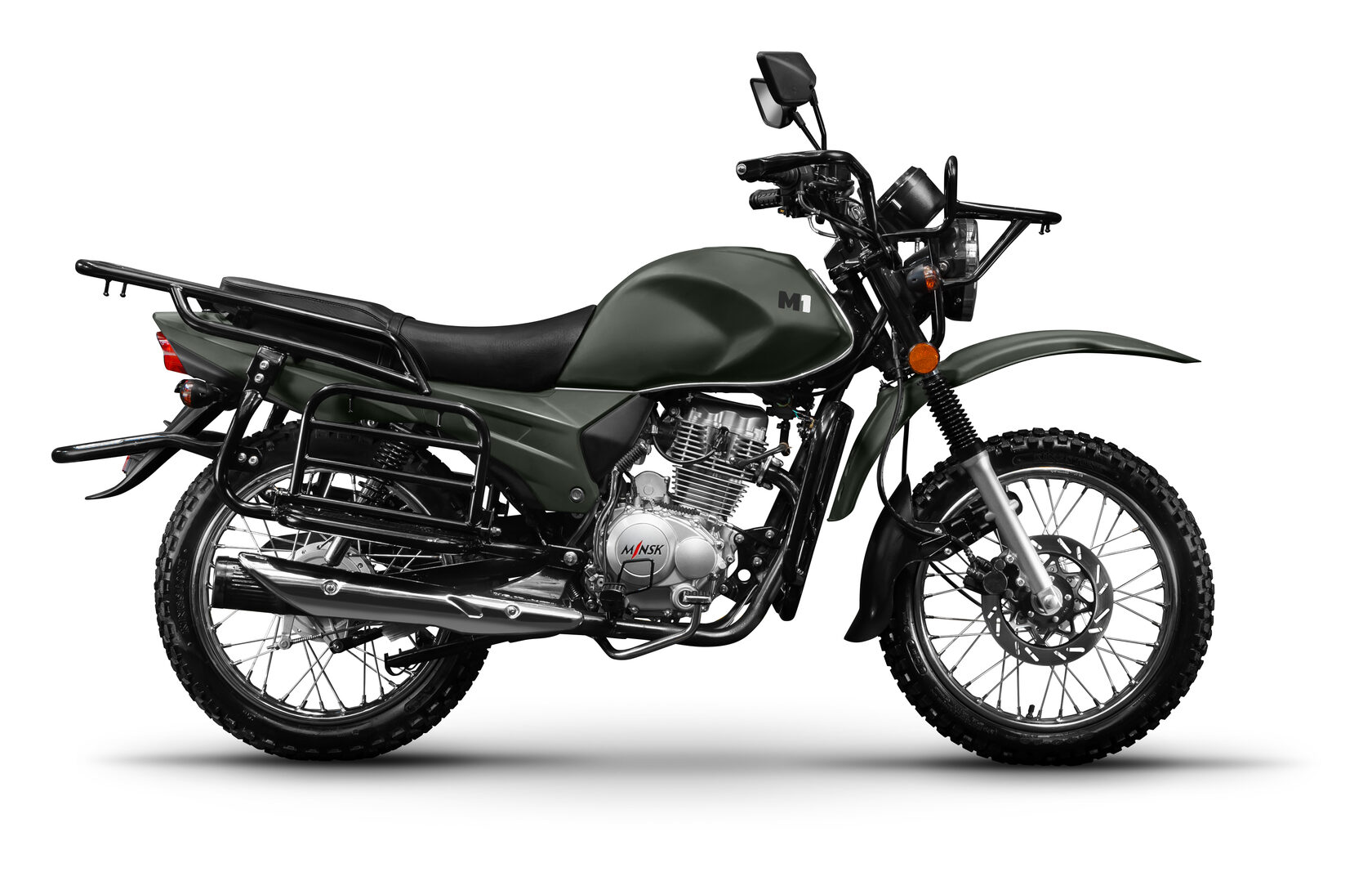 Мотоцикл M1NSK Hunter 150 Green 2026 фото