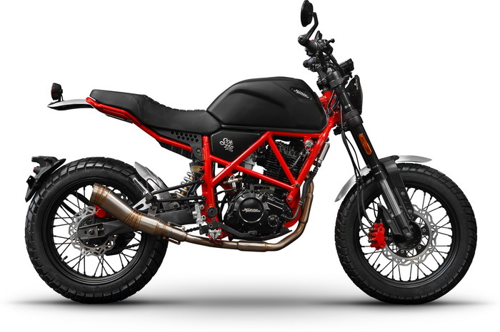 Мотоцикл M1NSK SCR 250 Red-Black 2026