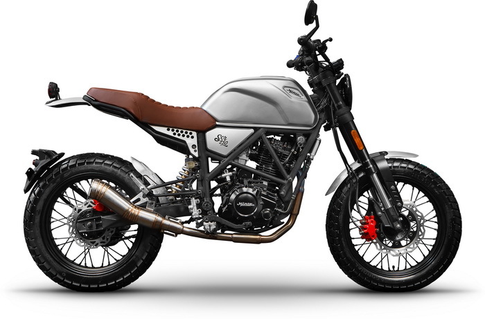 Мотоцикл M1NSK SCR 250 Silver 2023