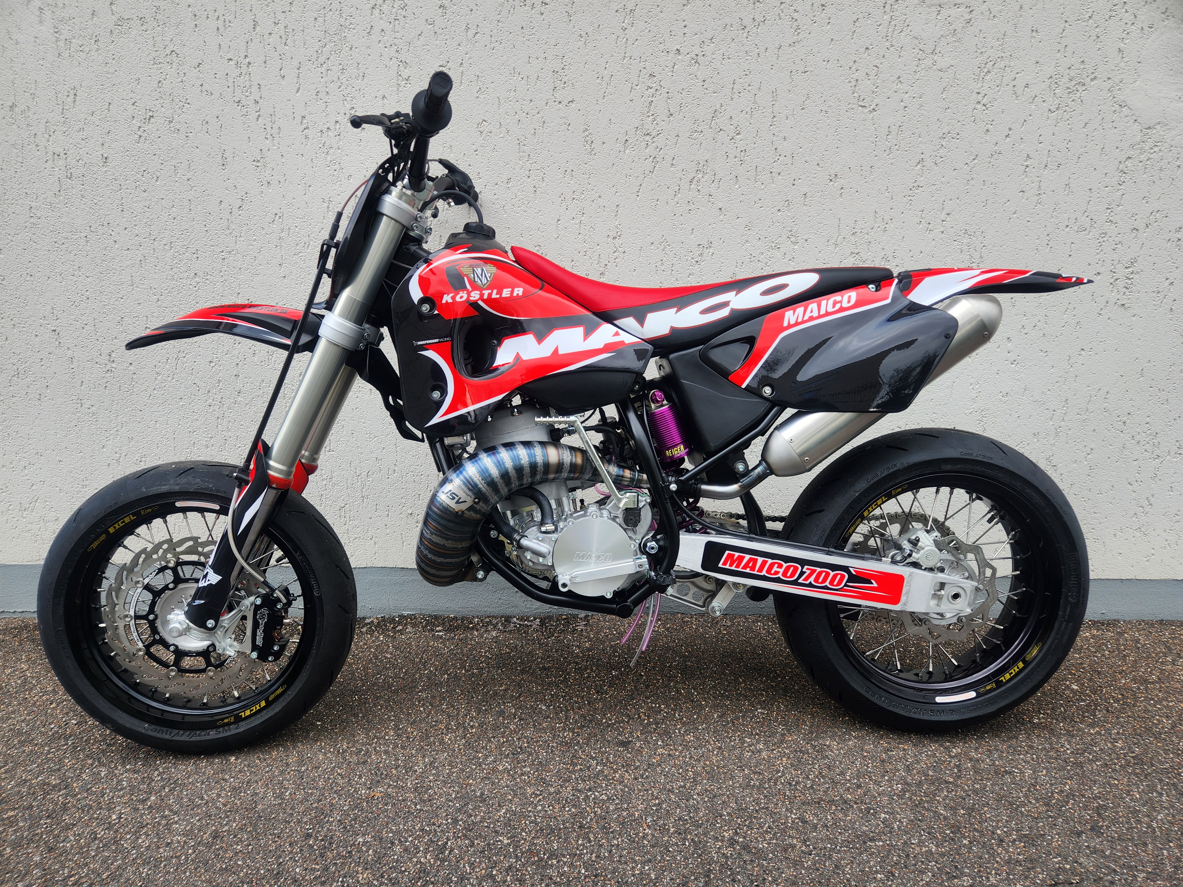 Мотоцикл Maico 685 Supermoto Racing 2018