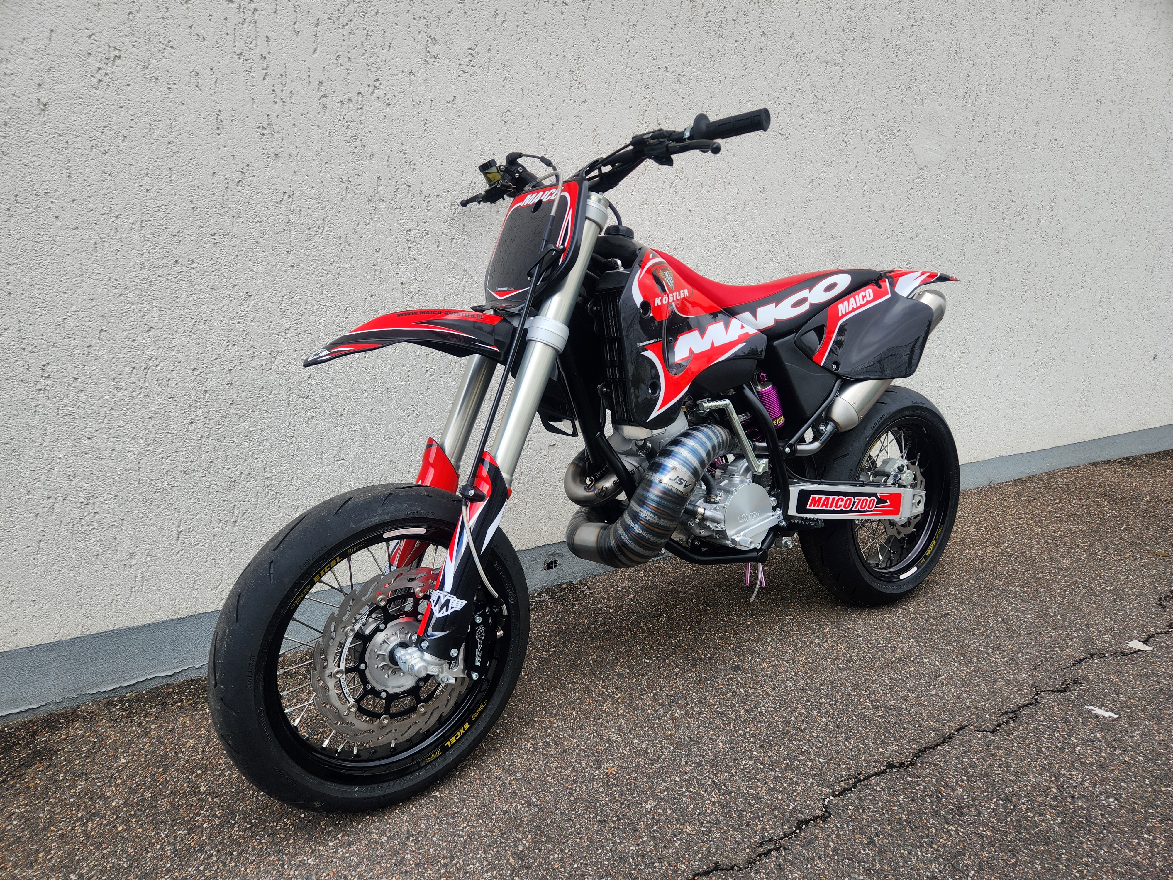 Мотоцикл Maico 685 Supermoto Racing 2018 фото 3